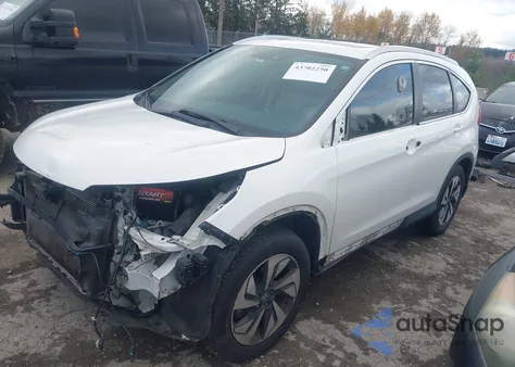 2016 Honda Cr-V Touring из США, поврежденный, VIN 5J6RM4H90GL014506